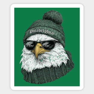 Philadelphia Eagles Streetwear Philadelphia Graphic Green Eagle M5087 Magnet